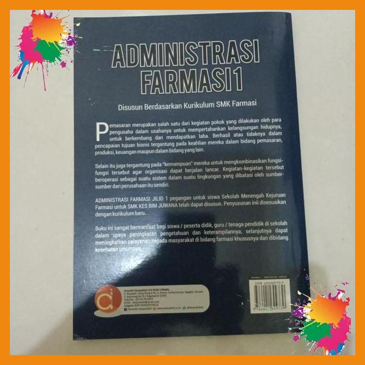 

administrasi farmasi 1 disusun berdasarkan kurikulum smk farmasi [fany]