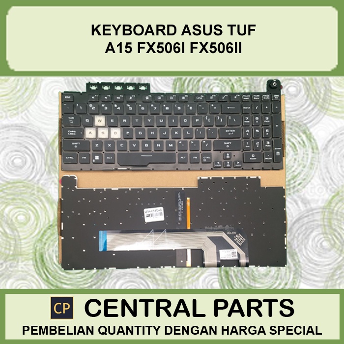 Keyboard Laptop Asus TUF Gaming A15 F15 FX506 FX506hc FX506heb FX506lh FX506li Backlite