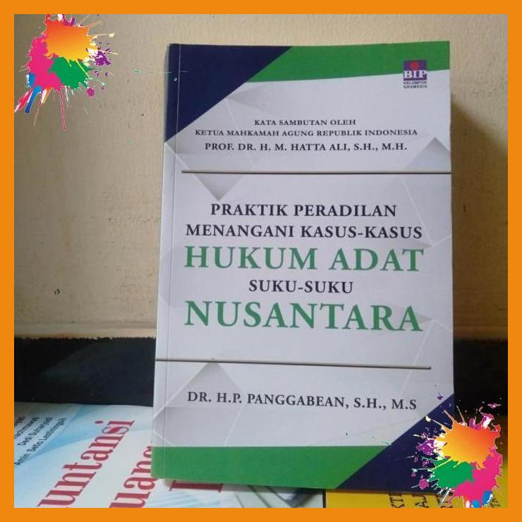 

original buku praktik peradilan menangan kasus-kasus hukum adat suku-s [fany]