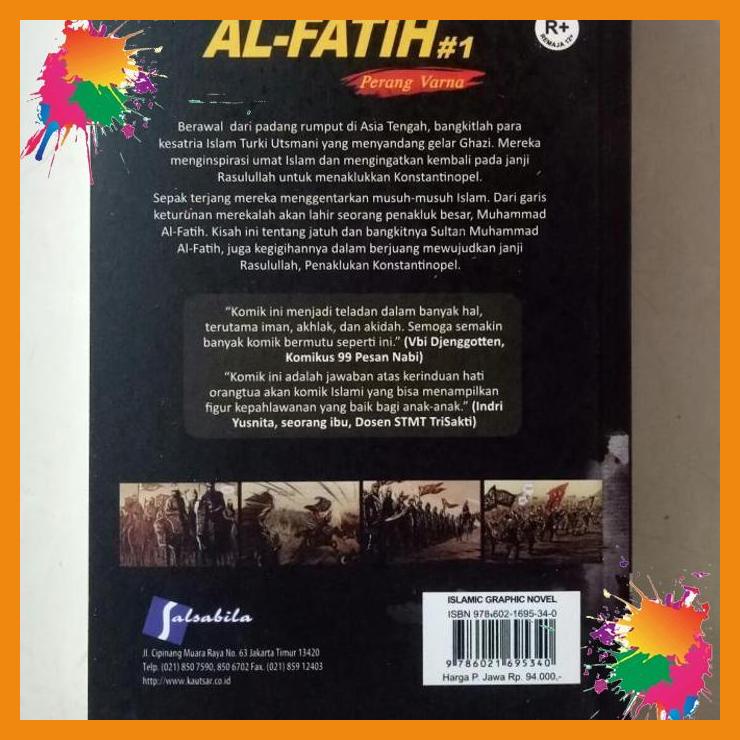 

buku original komik muhammad al-fatih#3 penaklukan [fany]