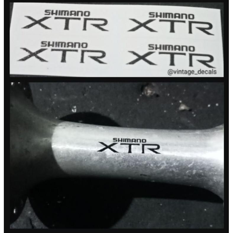 CUCI GUDANG [WATERSLIDE] DECAL REPRO HUB FREEHUB SHIMANO DEORE XT M732 M730 DX M650 105 XTR ULTEGRA 