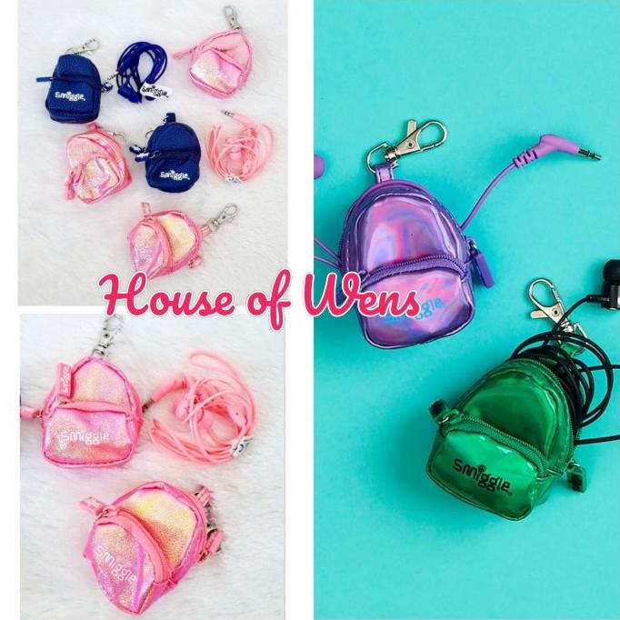 Big Sale Smiggle Earbuds Keyring Original - Earbuds Earphone Original Pengiriman Cepat