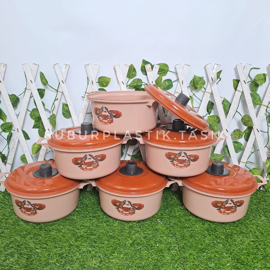 Panci Set Isi 5 Pcs Anti Lengket 13 Promo 3 In 1 Stainless Tebal Murah Pengukus Dimsum Dapur Steel 1