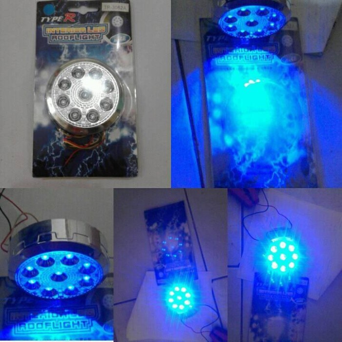 Lampu Plafon 9 Led Bulat populer