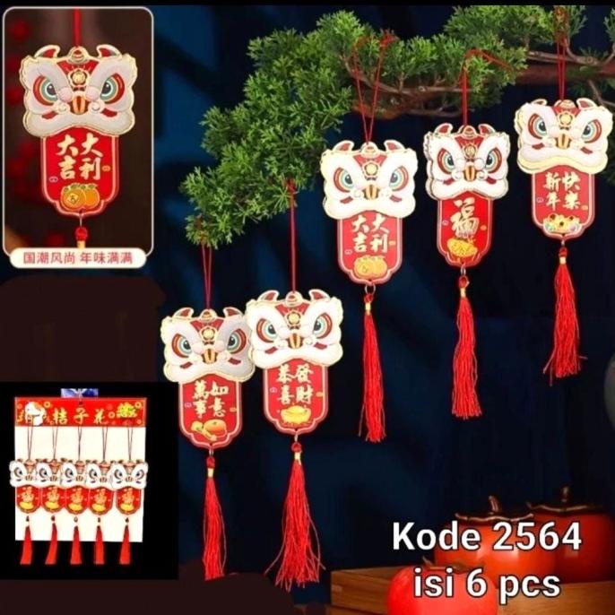 

Best Sales Gantungan Barongsai Isi 5 Hiasan Imlek Dekorasi Pohon Meihwa Murah Limited Edition