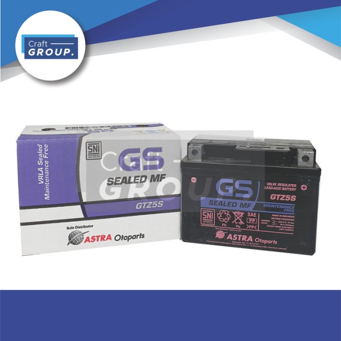 Aki Motor Yamaha Xabre 150 (2016 - Present) GS Astra GTZ5S MURMER