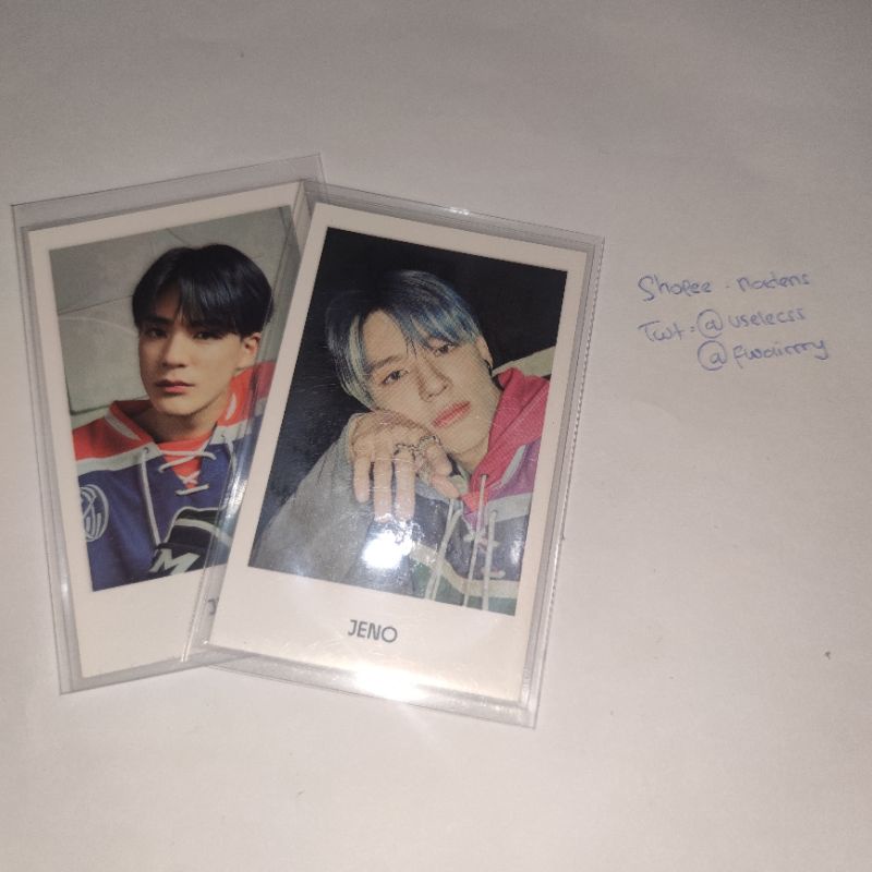 polaroid pola set 90s love jeno nct