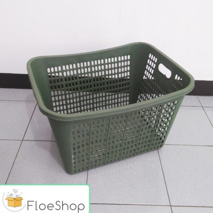 ,,,,,,,] Keranjang Pakaian Baju / Laundry / Rigen Model Tinggi