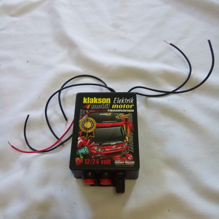 Klakson Telolet Basuri Double Toa 24 Volt 24V 12 Volt 12V Bis Truk Bus Terb