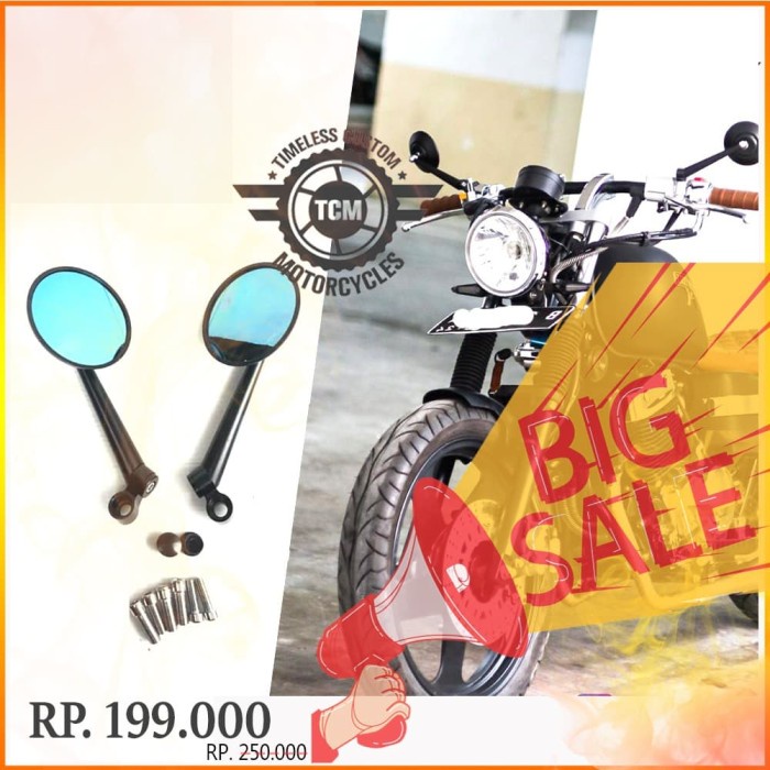 SPION MOTOR BOBBER STYLE BENELLI PATAGONIAN EAGLE 250CC - BLUE GLASS