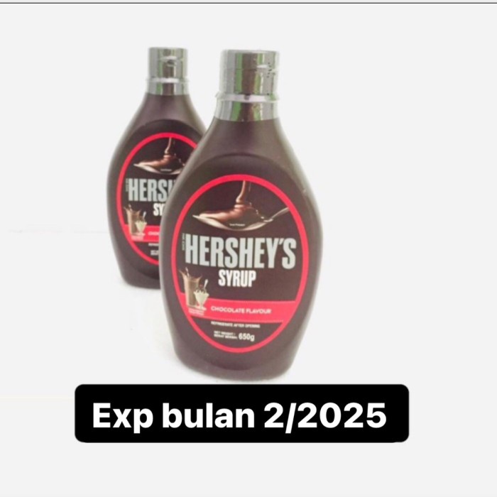 

Termurah Hershey Syrup Chocolate 680Gram