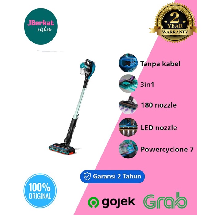 PHILIPS CORDLESS STICK VACUUM CLEANER FC6728 ORIGINAL BEST QUALITY