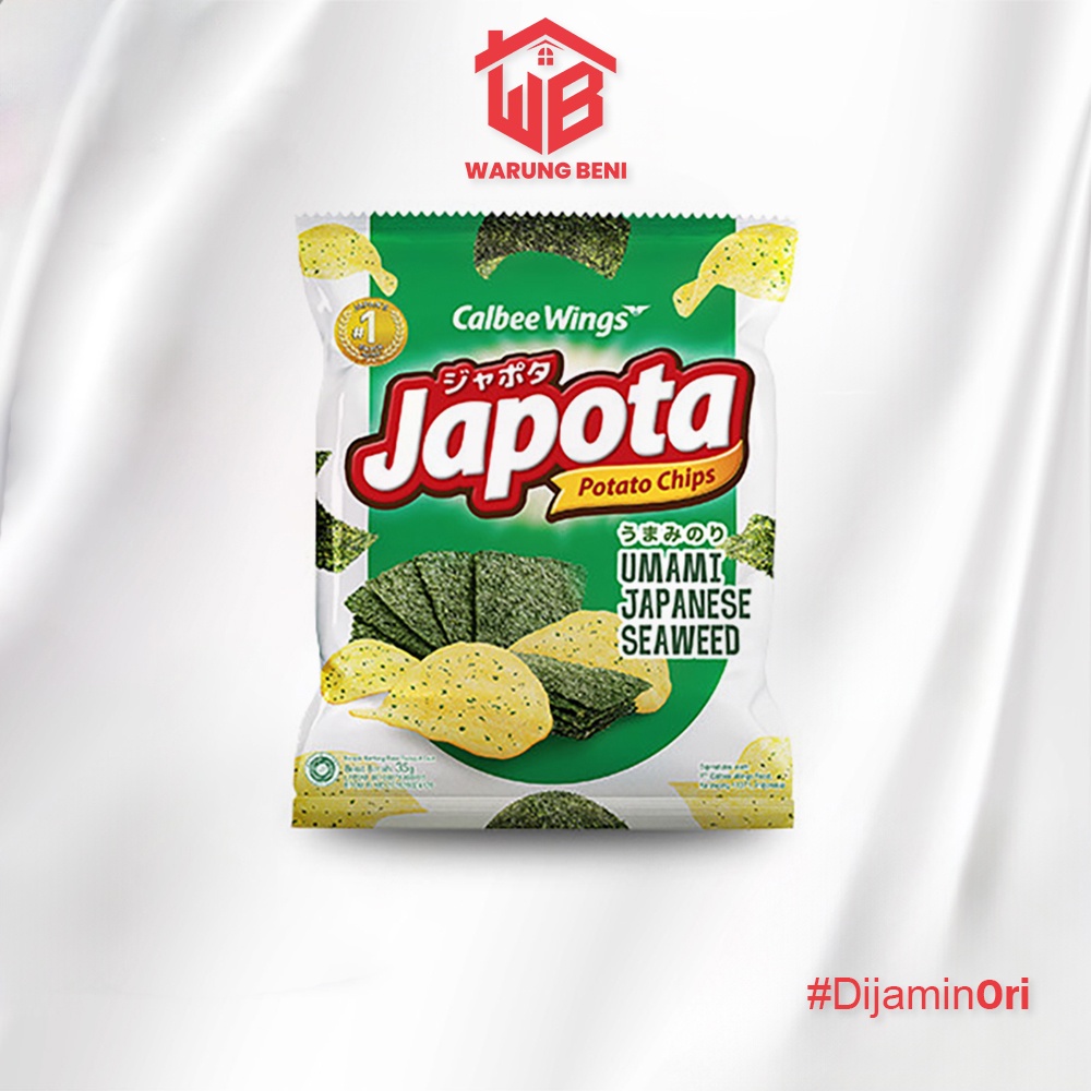 

Japota Keripik Kentang 35 gr - Seaweed