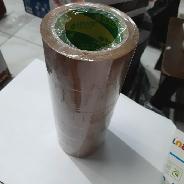 

Isolasi Lakban OPP Coklat 48mm x 90 Yards Murah Merk Random 1 Slop