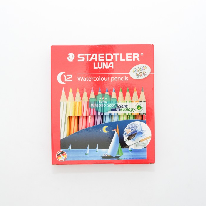 

Pensil Warna Luna Stadtler Pendek Watercolour Pencils 12 Warna 1 Set