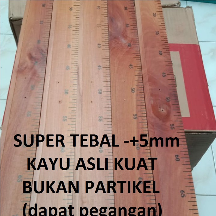 

Penggaris Kayu 1 Meter Isi 5 Buah