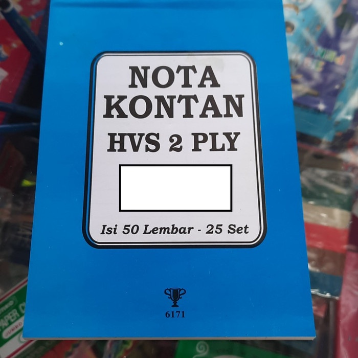 

Nota Kecil Kontan 2 Ply Wd Rangkap Dua 10x16cm 25 Set Ecer Per 1 Buah