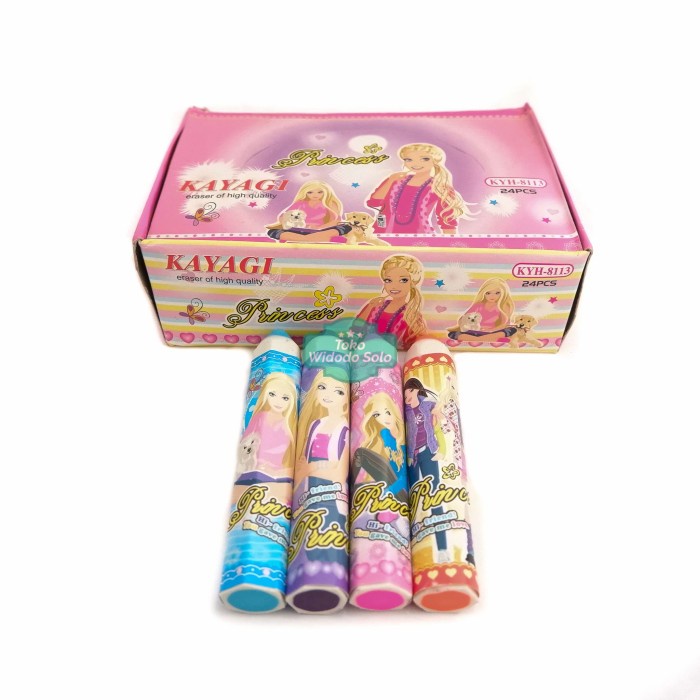 

Penghapus KYH 8113 Setip Barbie Eraser Isi 24 Buah