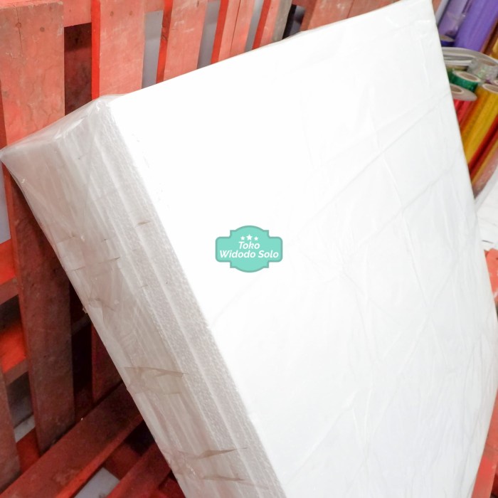 

Gabus Styrofoam Putih 2cm 100x100cm Wd Grosir 1 Ball isi 10 Lembar