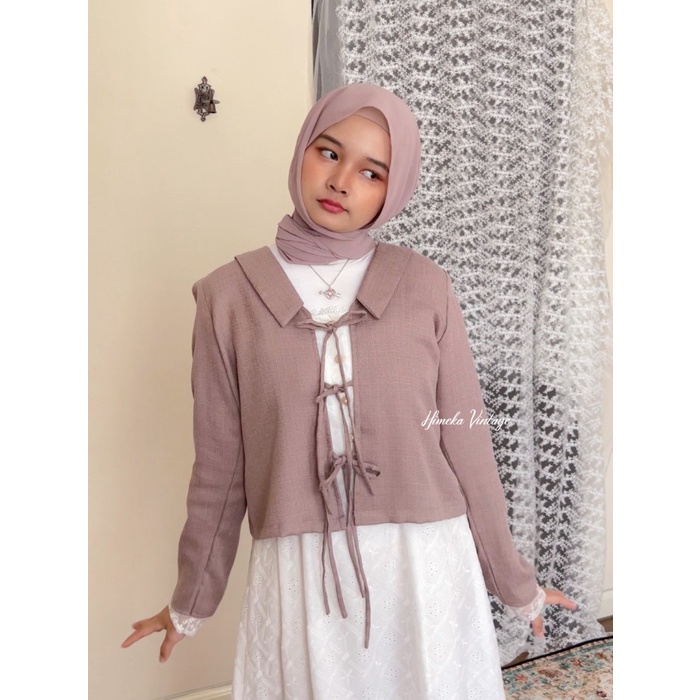 Lena Ribbon Outer Himeka Vintage