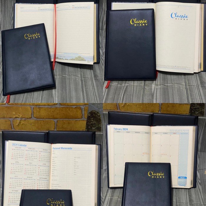 

AGENDA CLASSIC DIARY TAHUN 2024
