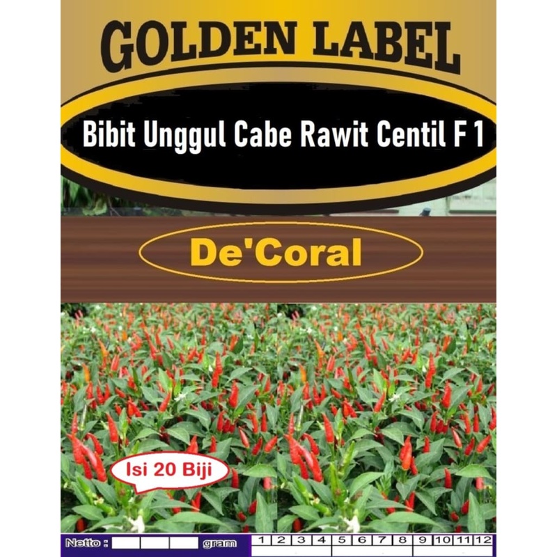 Bibit Unggul Cabe Rawit Centil F1|Biji Benih Cabe Centil F1|Cabe Rawit