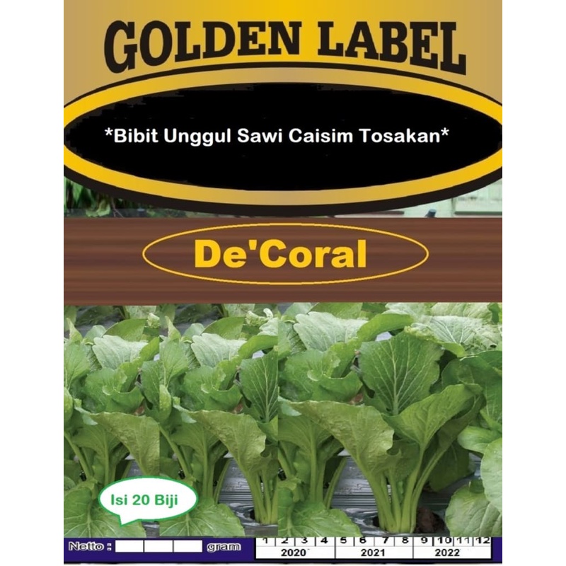 Bibit Unggul Sawi Caisim Tosakan | Benih Sawi Tosakan