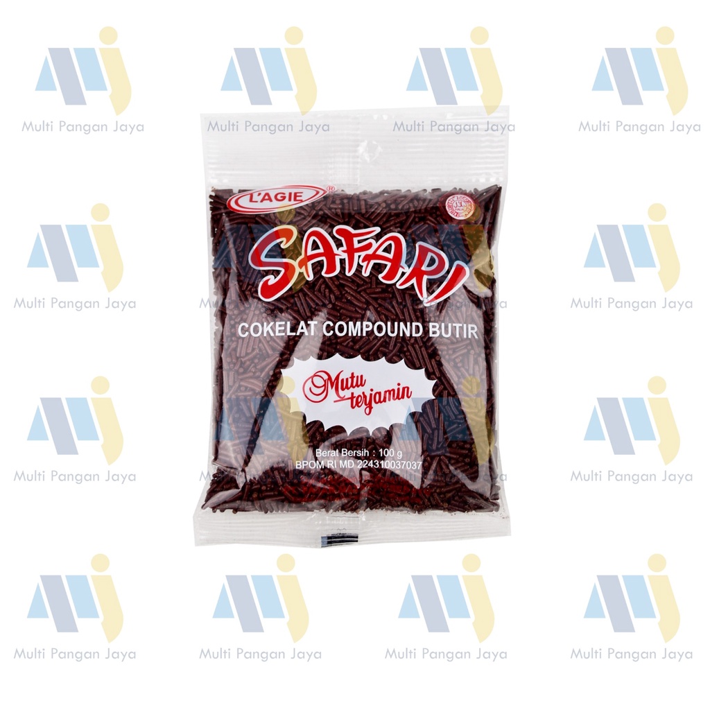 

Lagie Meses Coklat Safari 30 x 100gr