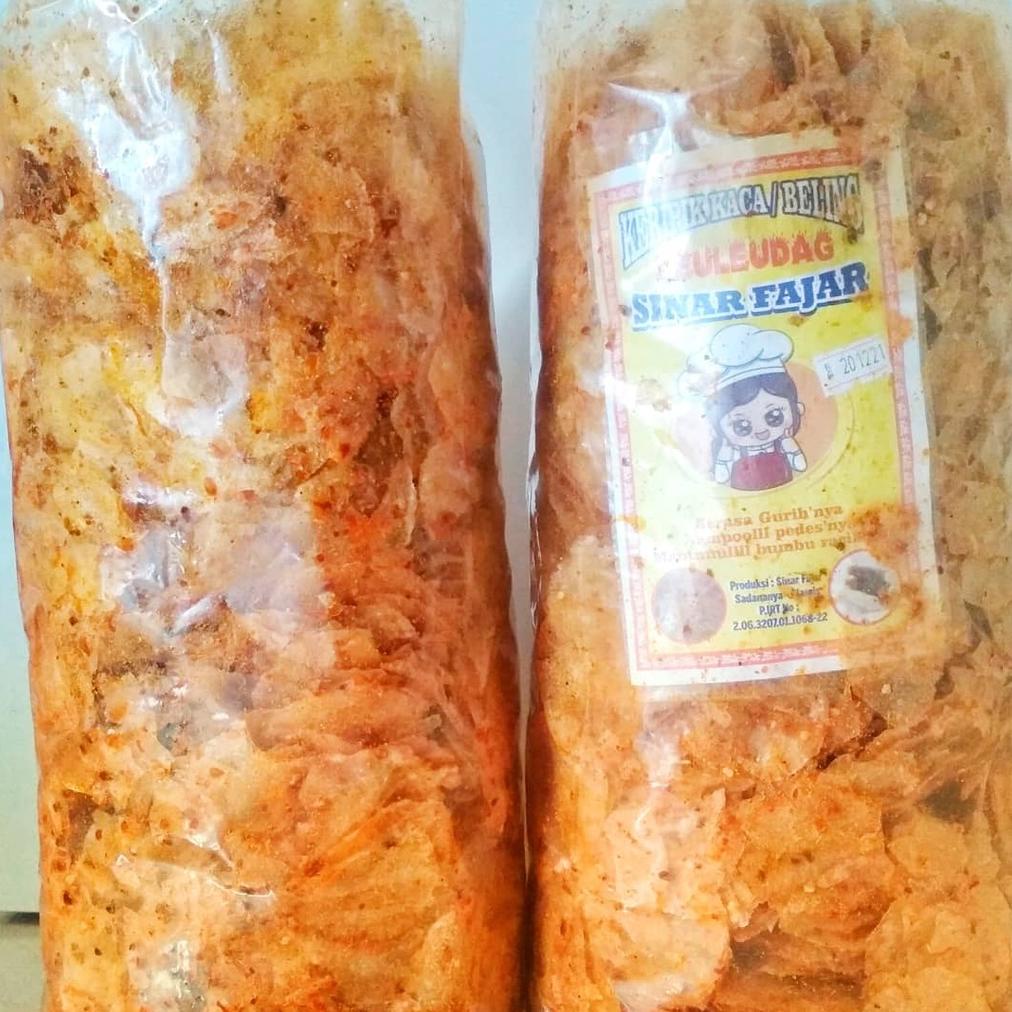 

Terjangkau KERIPIK KACA KRIPCA 1,5 Kg