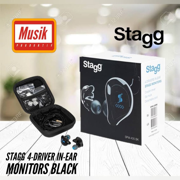 Promo Stagg In Ear Monitor 4 Driver Original