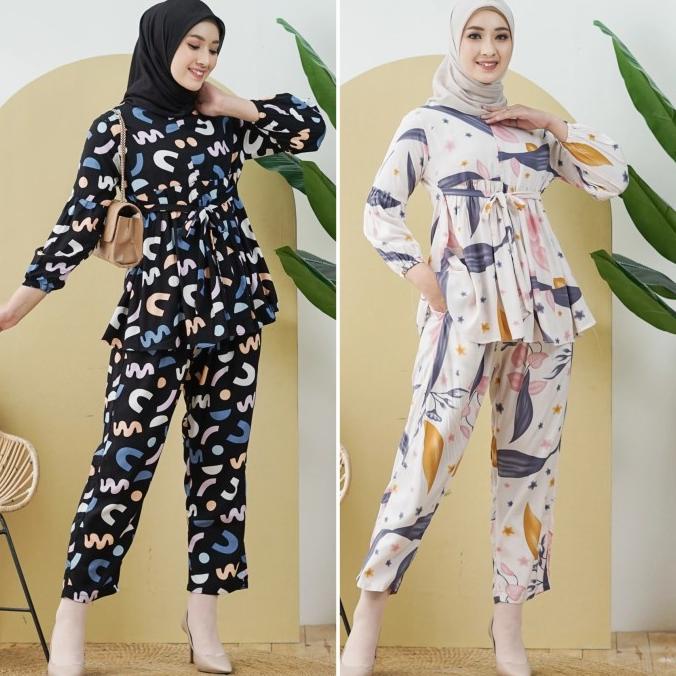 New Nami - Oneset Rayon Premium Piyama Busui Terbaru Murah Limited Edition