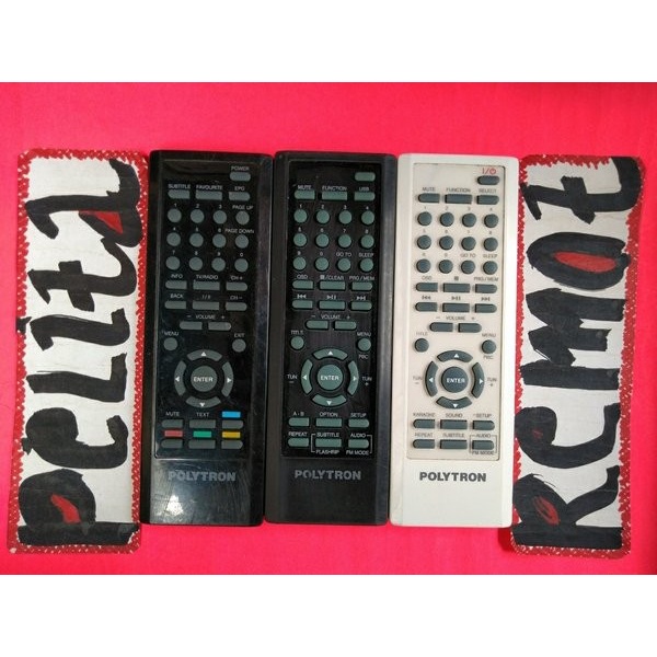 {NurulShop} remot polytron hi-fi compo original Murah