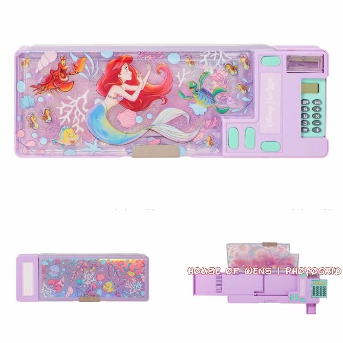 

New Sale Smiggle Princess Ariel Pop Out Pencil Case Original Limited Edition