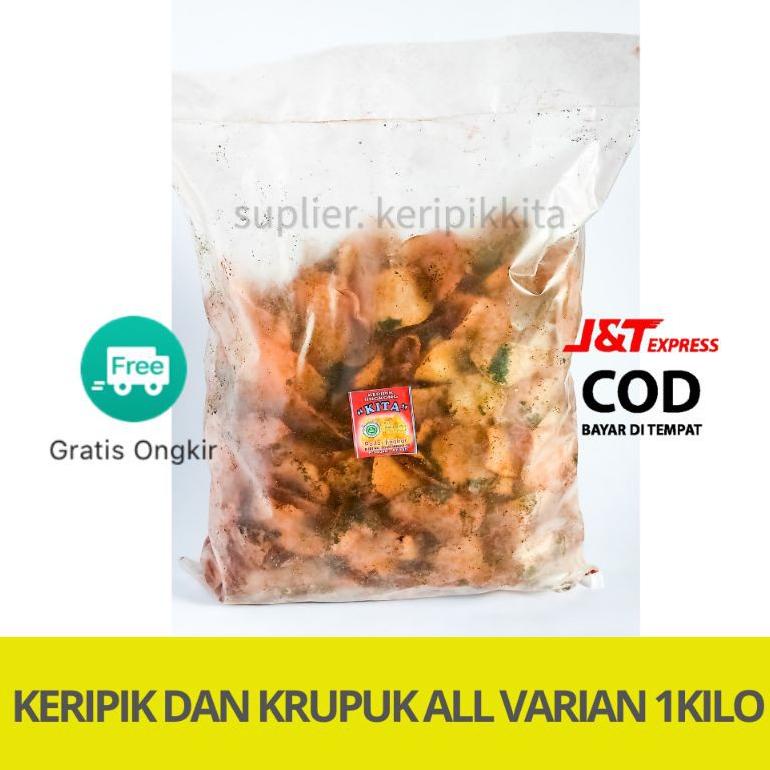 

Recommended Cemilan keripik kita | singkong | makanan ringan - sneck - jajanan - kripik - pedas - asin - kiloan