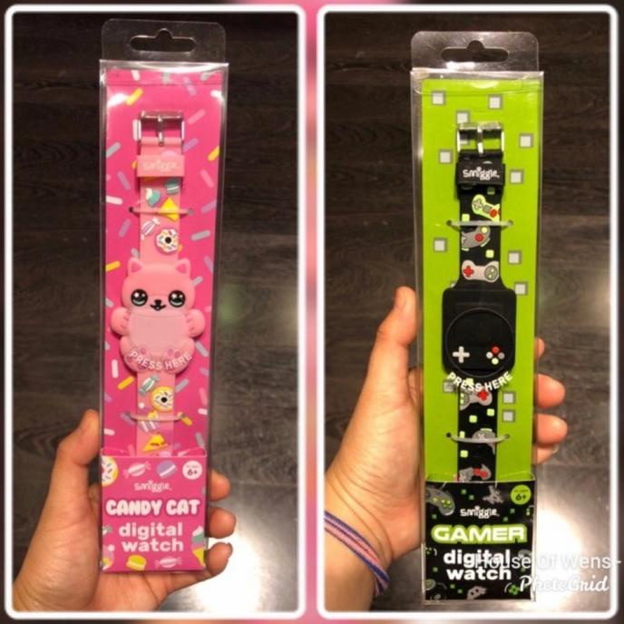 Terbaik Smiggle Character Digital Watch Original Limited Edition