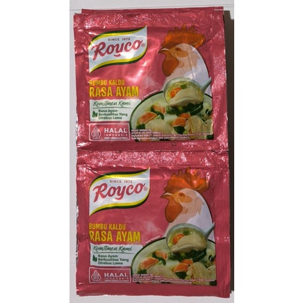 

Royco ayam sachet 12 pcs x 8gr