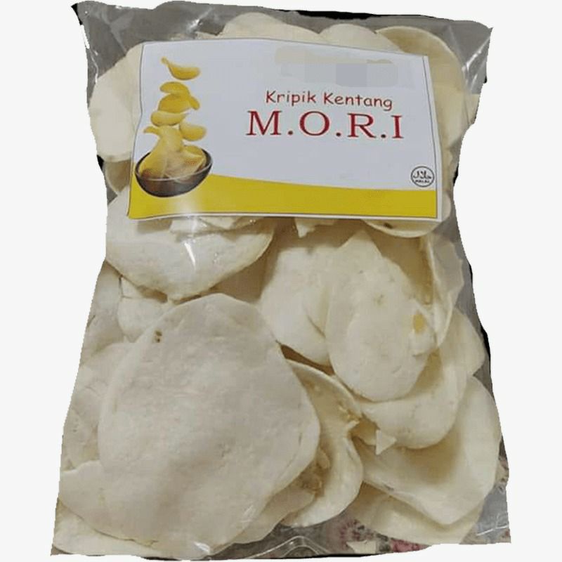 

Ready Kripik Kentang putih MORI 1 Kilogram MATANG Best Seller