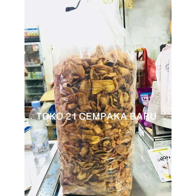 

Ready Sale Pisang Kering 1 BALL Kripik Keripik Sale Pisang Goreng Manis Non COD