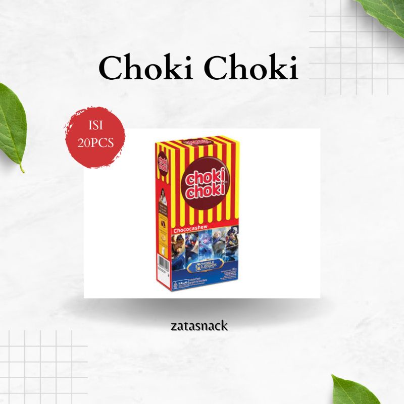 

coklat choki-choki 1 pack (isi 20 stik)