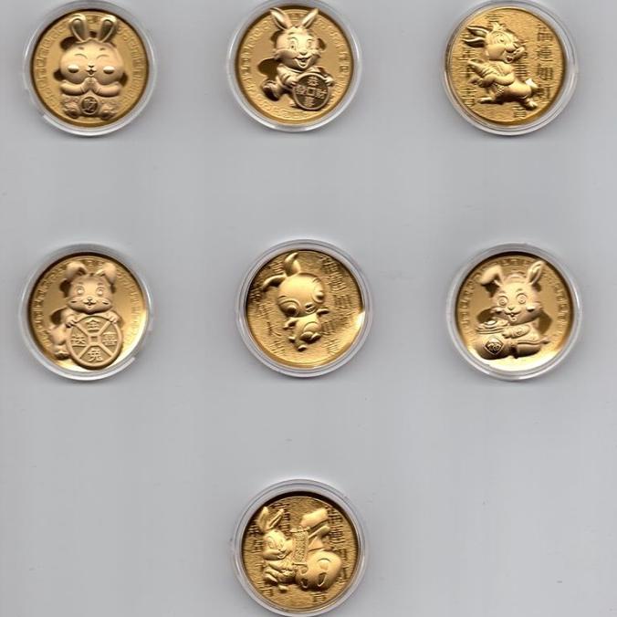 

Angpao Imlek Angpau Koin Emas Kelinci Rabbit Gold Coin Tahun 2023