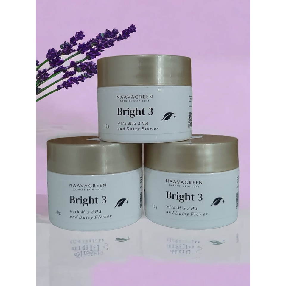 [100% ORIGINAL] NAAVAGREEN SKINCARE DAY CREAM BRIGHTENING 3 NG-BRT3