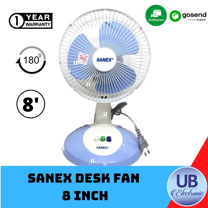 Discount Kipas Angin Kecil Sanex 8 Inch /KIPAS ANGIN MINI/KIPAS ANGIN PORTABLE/KIPAS LIPAT