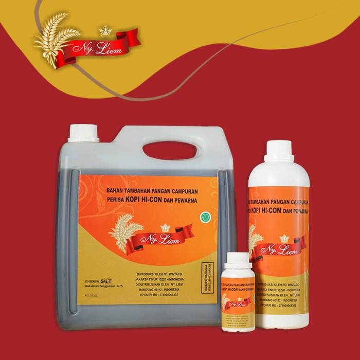 

NY. LIEM Perisa / Essence Makanan Coffee HiCon / Kopi Konsentrat 1 kg