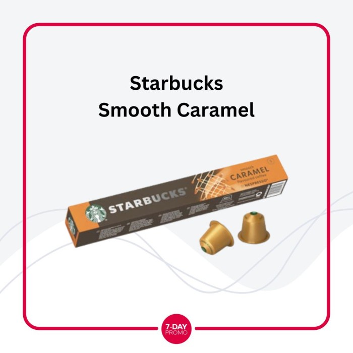 

Starbucks Nespresso Capsules Smooth Caramel