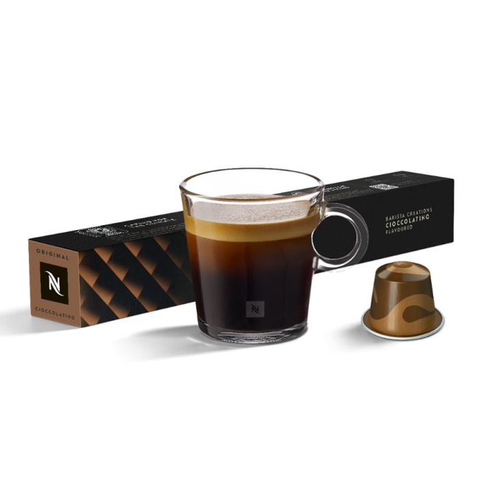 

Nespresso Barista Creations Cioccolatino Coffee Capsule Kapsul Kopi