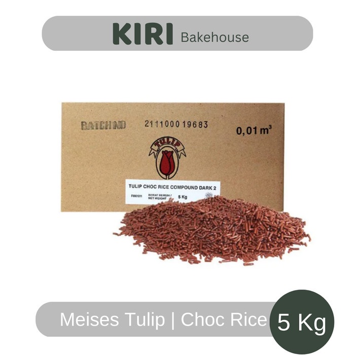 

Meises Coklat Ceres Tulip Chocorice Dark 5 kg