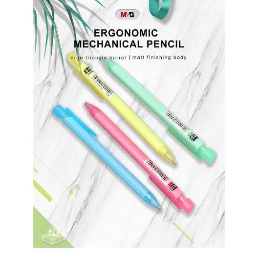 

BARANG TERBARU !!! M&G MECHANICAL PENCIL 2.0 PENSIL MEKANIK CETEK CETREK ISI BESAR - TERLARIS