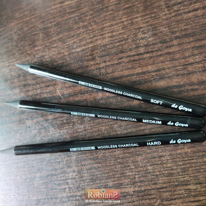 

BARANG TERBARU !!! DE GOYA DEGOYA WOODLESS CHARCOAL DRAWING PENCIL PENSIL ARANG GAMBAR - TERLARIS