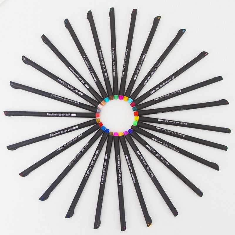 

EGROW Tlevino Pena Warna Drawing Pen Fine Point Art Watercolor 0.4mm - TV4