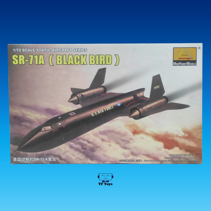 ✅COD Model Kit Mokit Pesawat Boeing Sr71 Sr-71 1:72 1/72 Terbaru